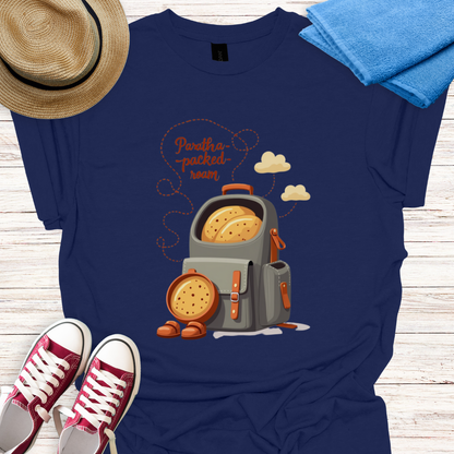Paratha Packed Roam Design T-shirt