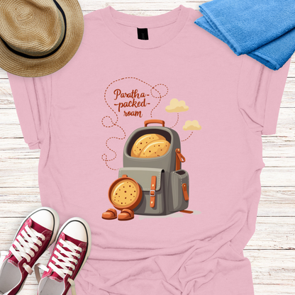 Paratha Packed Roam Design T-shirt