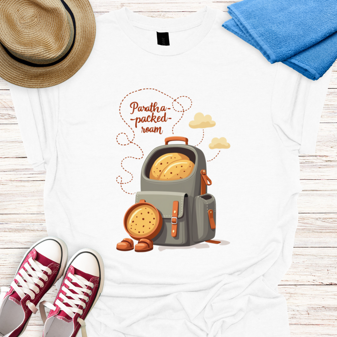 Paratha Packed Roam Design T-shirt