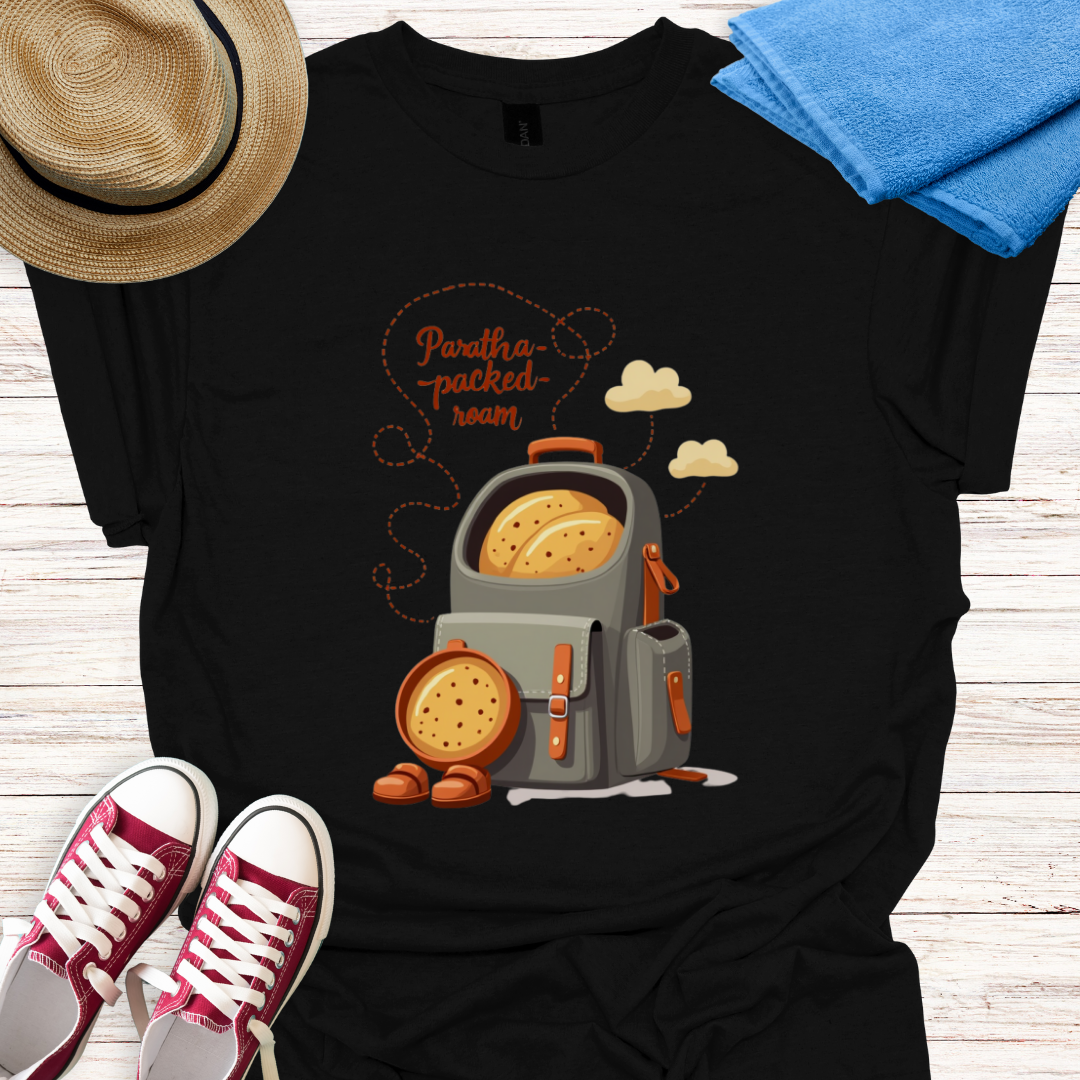 Paratha Packed Roam Design T-shirt
