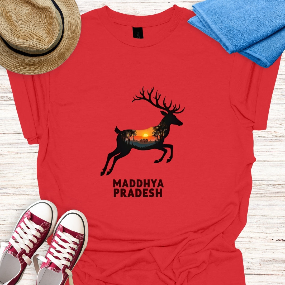 Madhya Pradesh Design T-shirt
